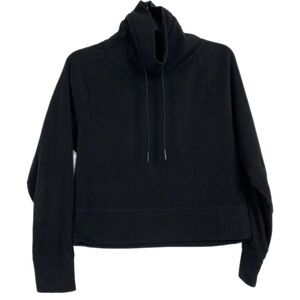 Old Navy Cropped Mock Neck Fleece Pullover Size Small